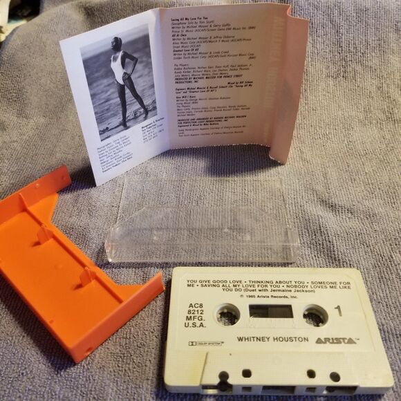 Vintage Whitney Houston Whitney Houston cassette tape - Picture 3 of 6